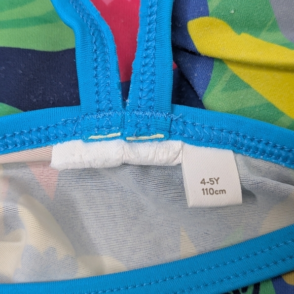 Mini Boden Tropical Bird 2 Piece Bathing Suit 4/5 - Picture 8 of 8
